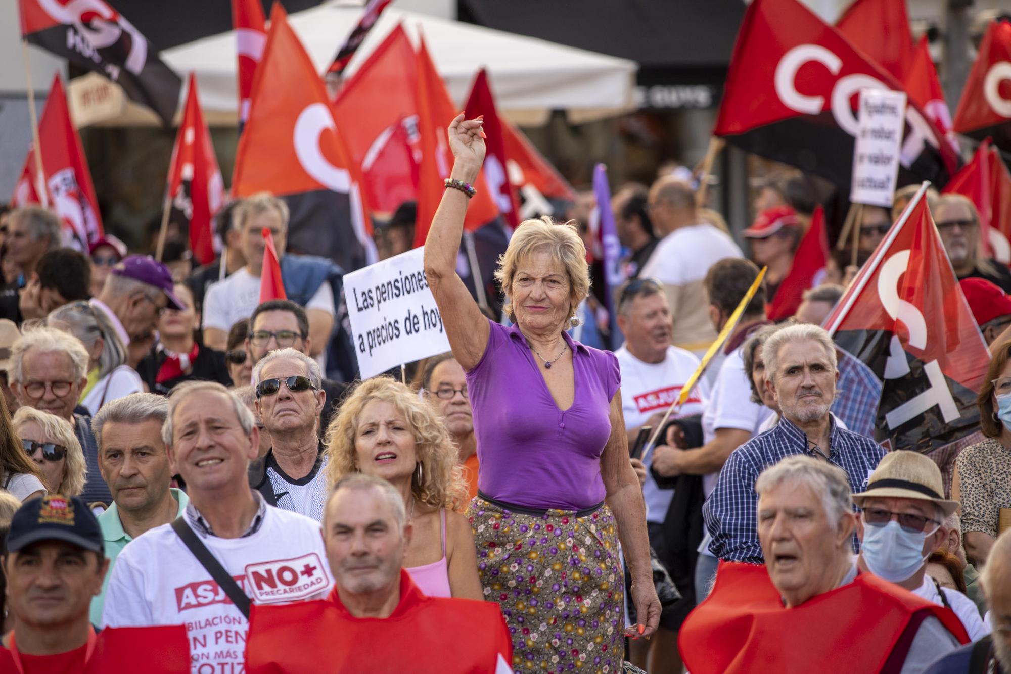 Manifestación subida de pensiones IPC - 10